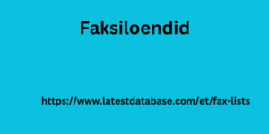 Faksiloendid