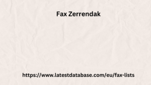 Fax Zerrendak