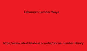 Laburaren Lambar Waya 1