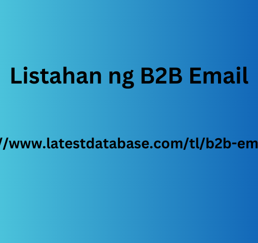 Listahan ng B2B Email