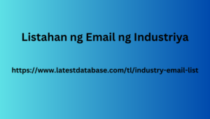 Listahan ng Email ng Industriya