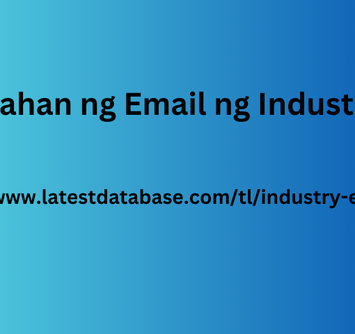 Listahan ng Email ng Industriya