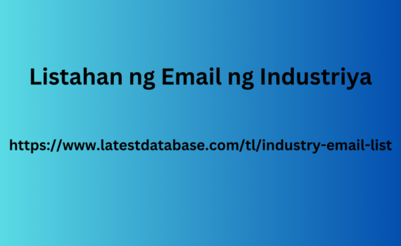 Listahan ng Email ng Industriya