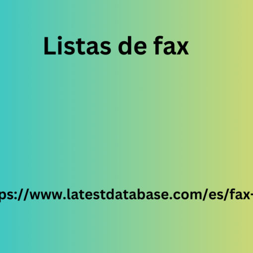 Listas de fax