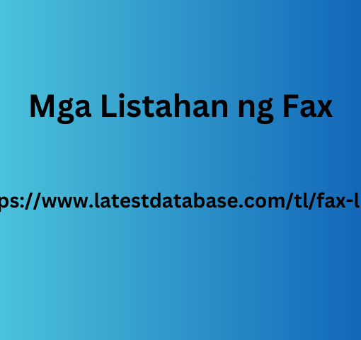 Mga Listahan ng Fax