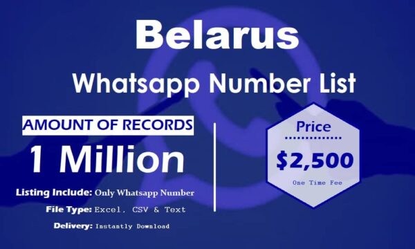 Belarus WhatsApp Analytics Data 3 Million