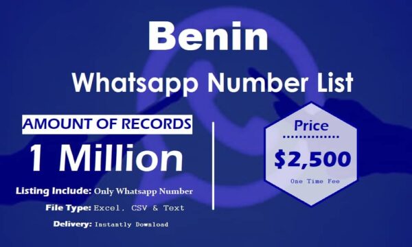 Benin WhatsApp Analytics Data 5 Million