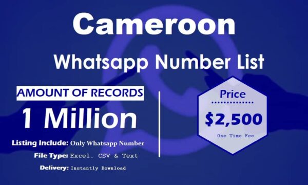 Cameroon WhatsApp Analytics Data 50K