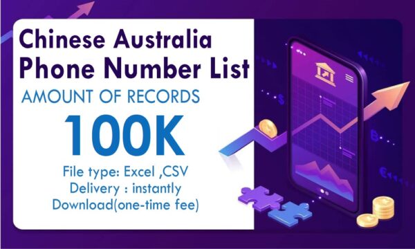 Chinese Australia Phone Analytics Data Trail Order