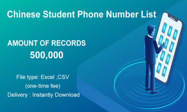 Chinese Student Phone Analytics Data Business