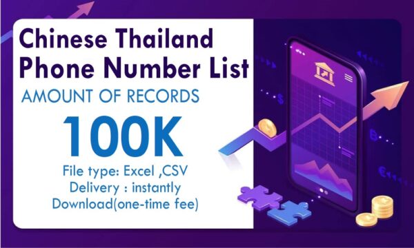 Chinese Thailand Phone Analytics Data Trail Order