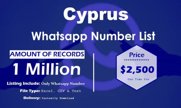 Cyprus WhatsApp Analytics Data 500K