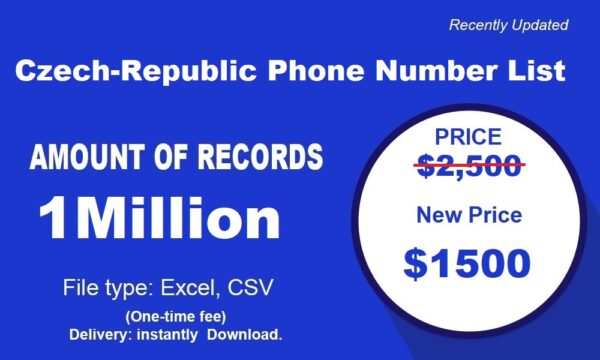 500K Test Czech-Republic Phone Analytics Data