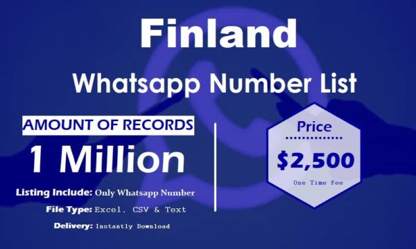 Finland WhatsApp Analytics Data 3 Million