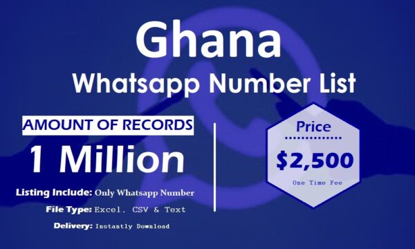 Ghana WhatsApp Analytics Data 3 Million