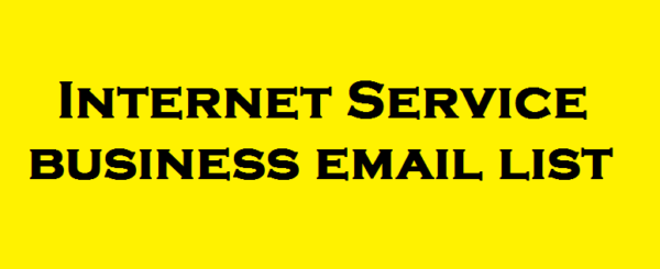 Internet Service Email Analytics Data