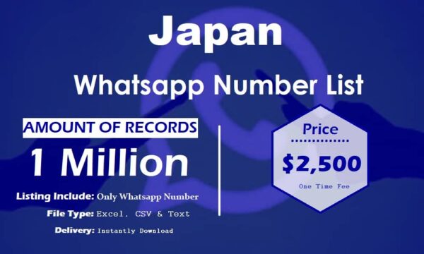 Japan WhatsApp Analytics Data 1 Million