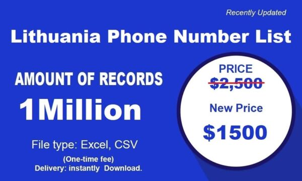 500K Test Lithuania Phone Analytics Data