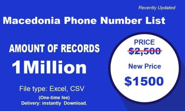 1 Million Full Macedonia Phone Analytics Data