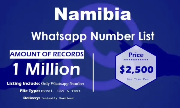 Namibia WhatsApp Analytics Data 100K