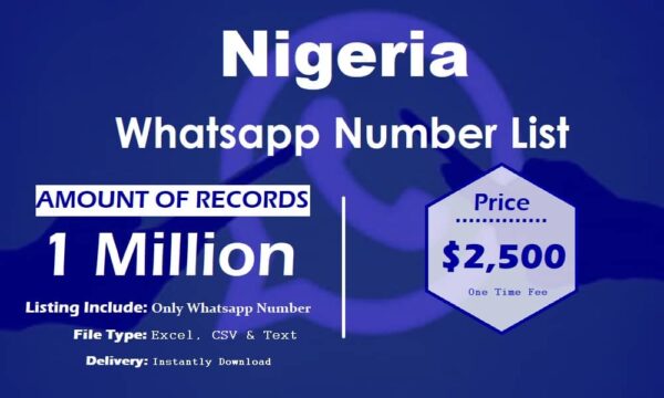 Nigeria WhatsApp Analytics Data 1 Million