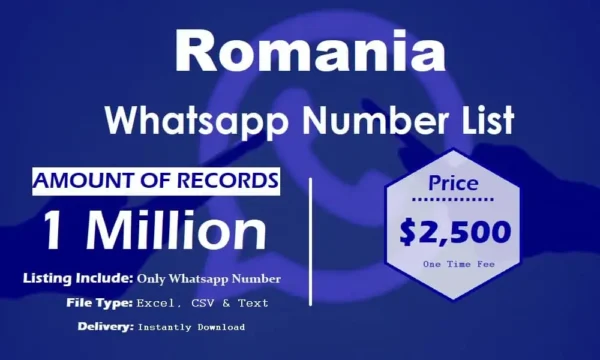 Romania WhatsApp Analytics Data Trial