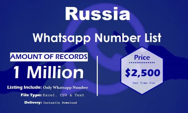 Russia WhatsApp Analytics Data 1 Million