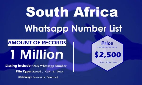 South Africa WhatsApp Analytics Data 3 Million