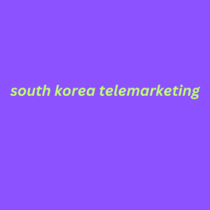 south korea telemarketing